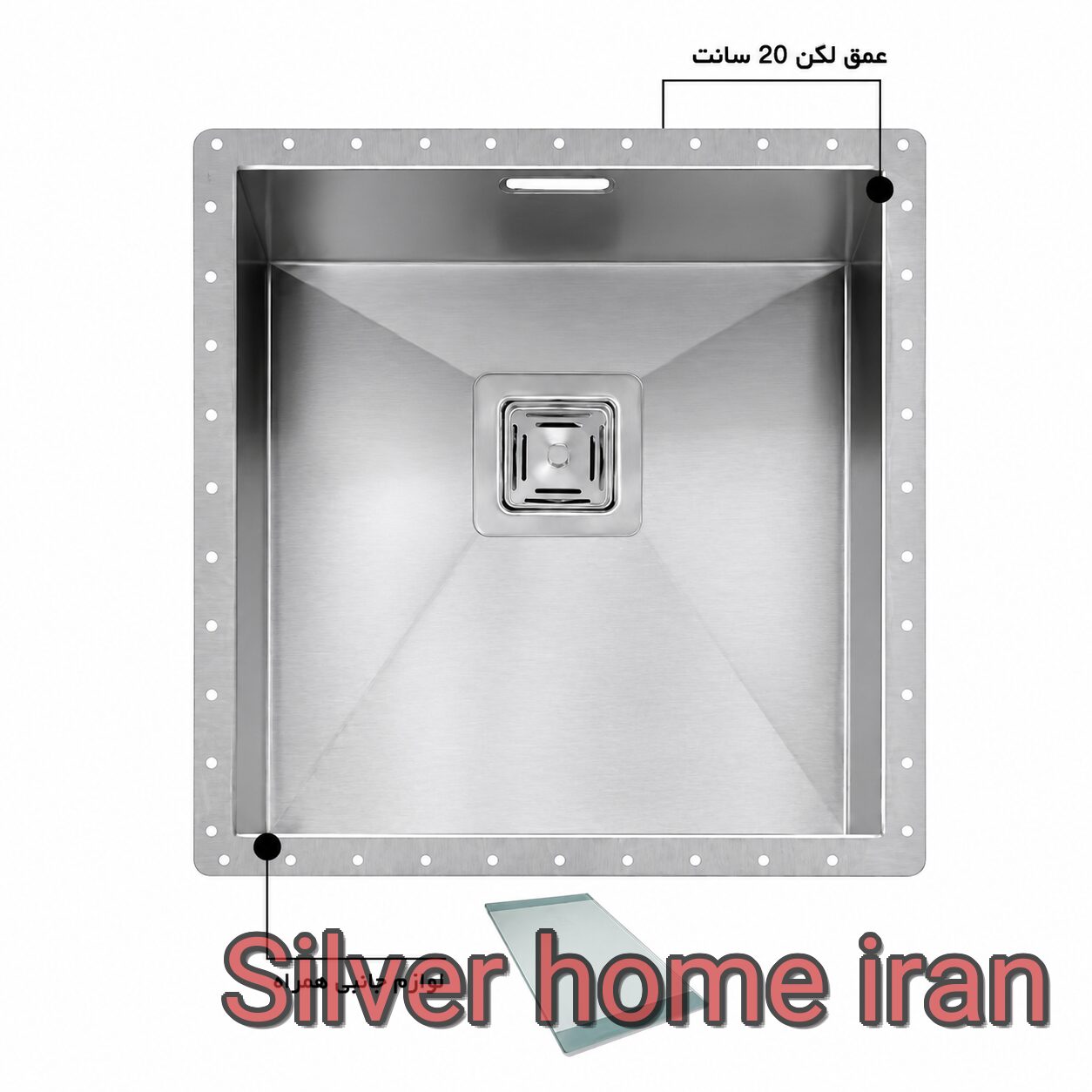سینک ظرفشویی اخوان مدل 406 سینک اخوان 406