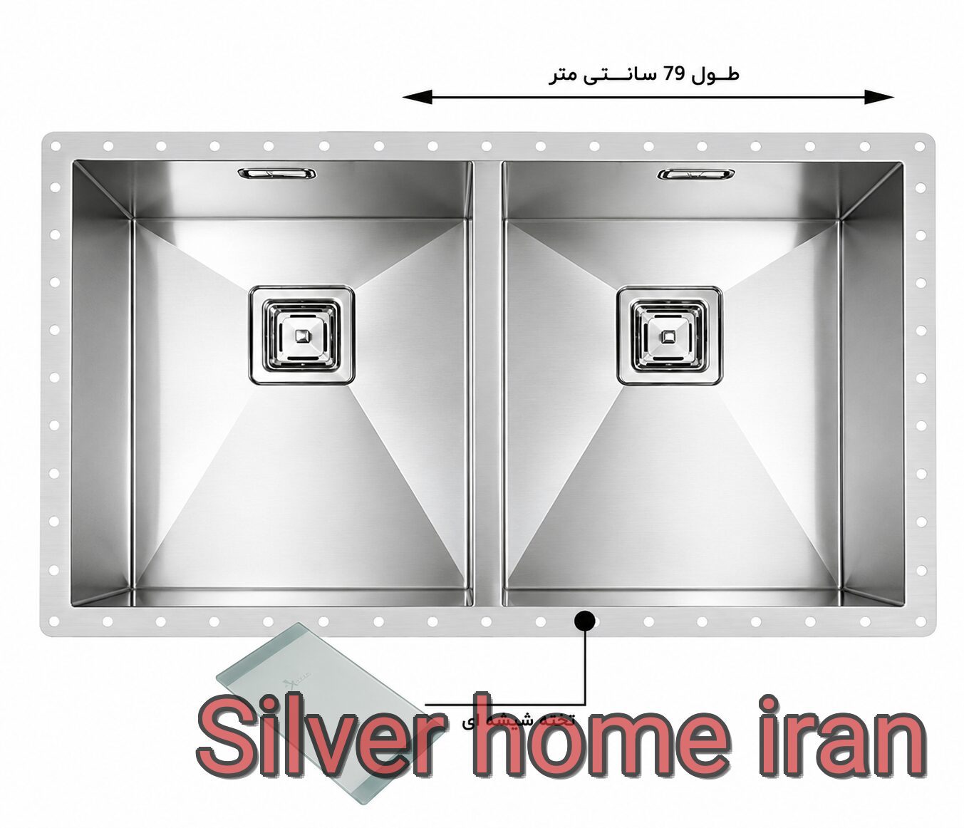 سینک ظرفشویی اخوان مدل 411 سینک اخوان 411