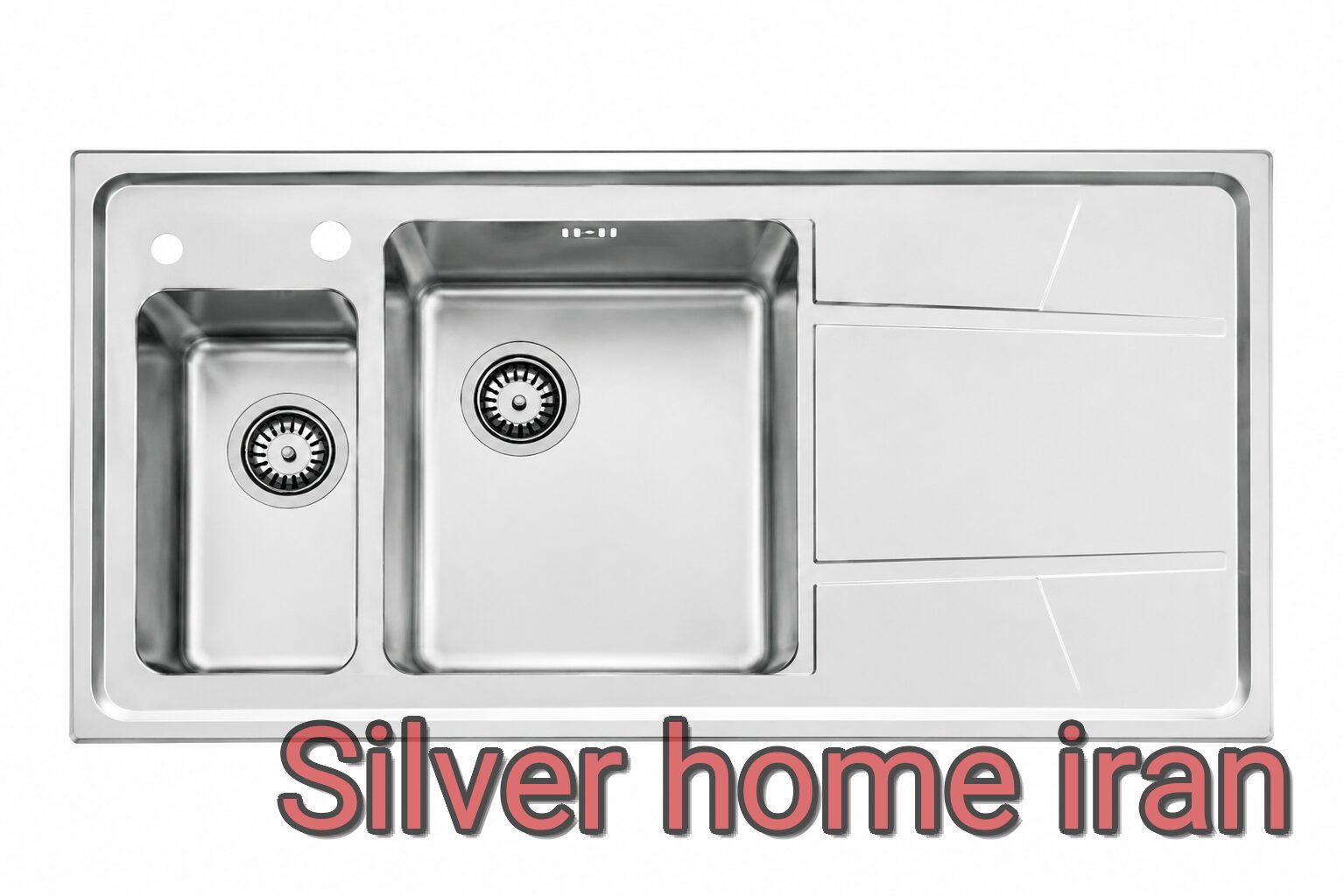 سینک ظرفشویی توکار باکسی اخوان مدل 308S سینک اخوان 308S توکار باکسی