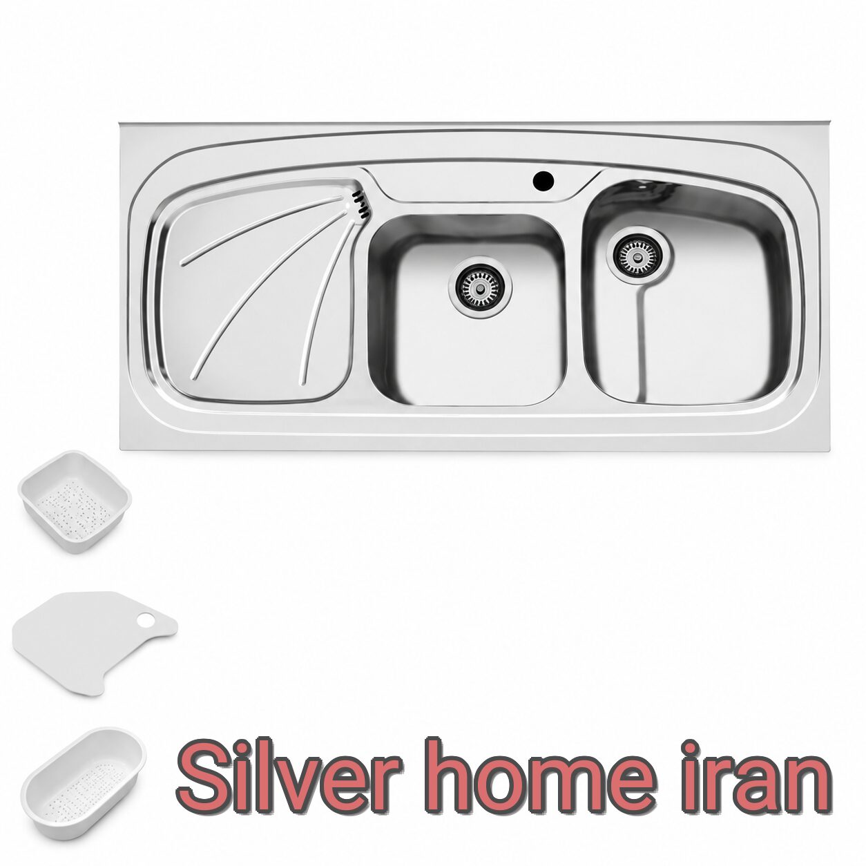 سینک ظرفشویی اخوان مدل 25 سینک اخوان 25