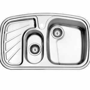 سینک استیل البرز 608/50 توکار فانتزی