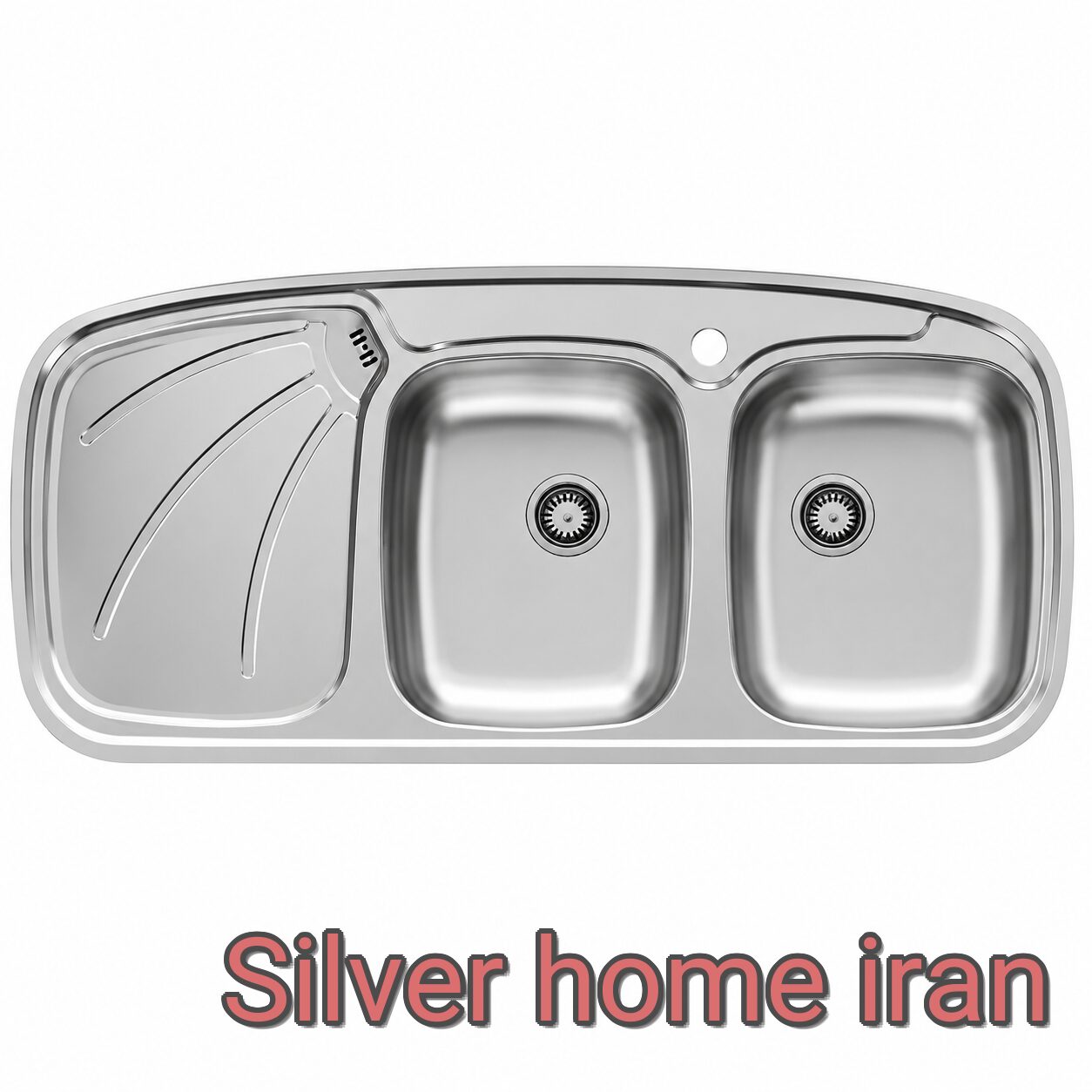 سینک ظرفشویی توکار اخوان مدل 136SP سینک اخوان 136SP توکار