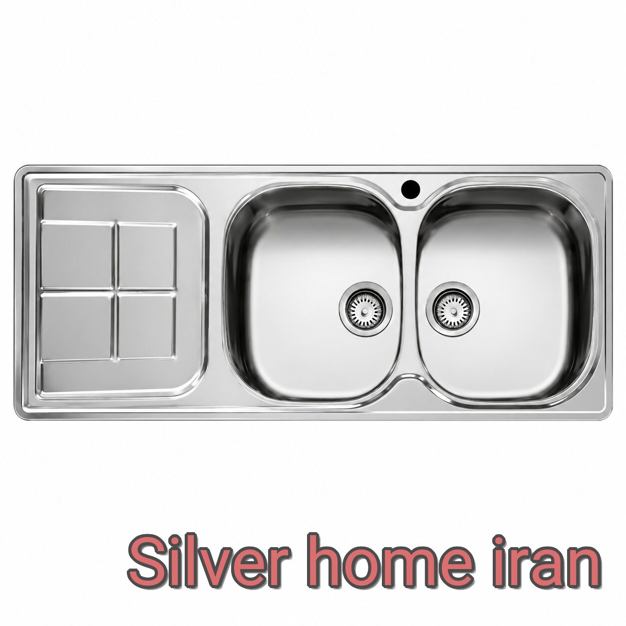 سینک ظرفشویی توکار اخوان مدل 145 سینک اخوان 145 توکار