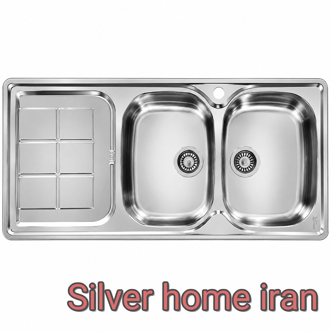 سینک ظرفشویی توکار اخوان مدل 147 سینک اخوان 147 توکار