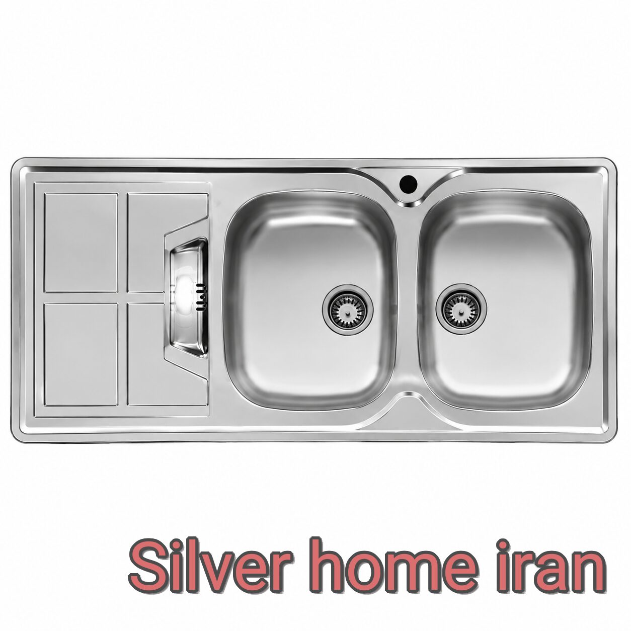 سینک ظرفشویی توکار اخوان مدل 161SP سینک اخوان 161SP توکار