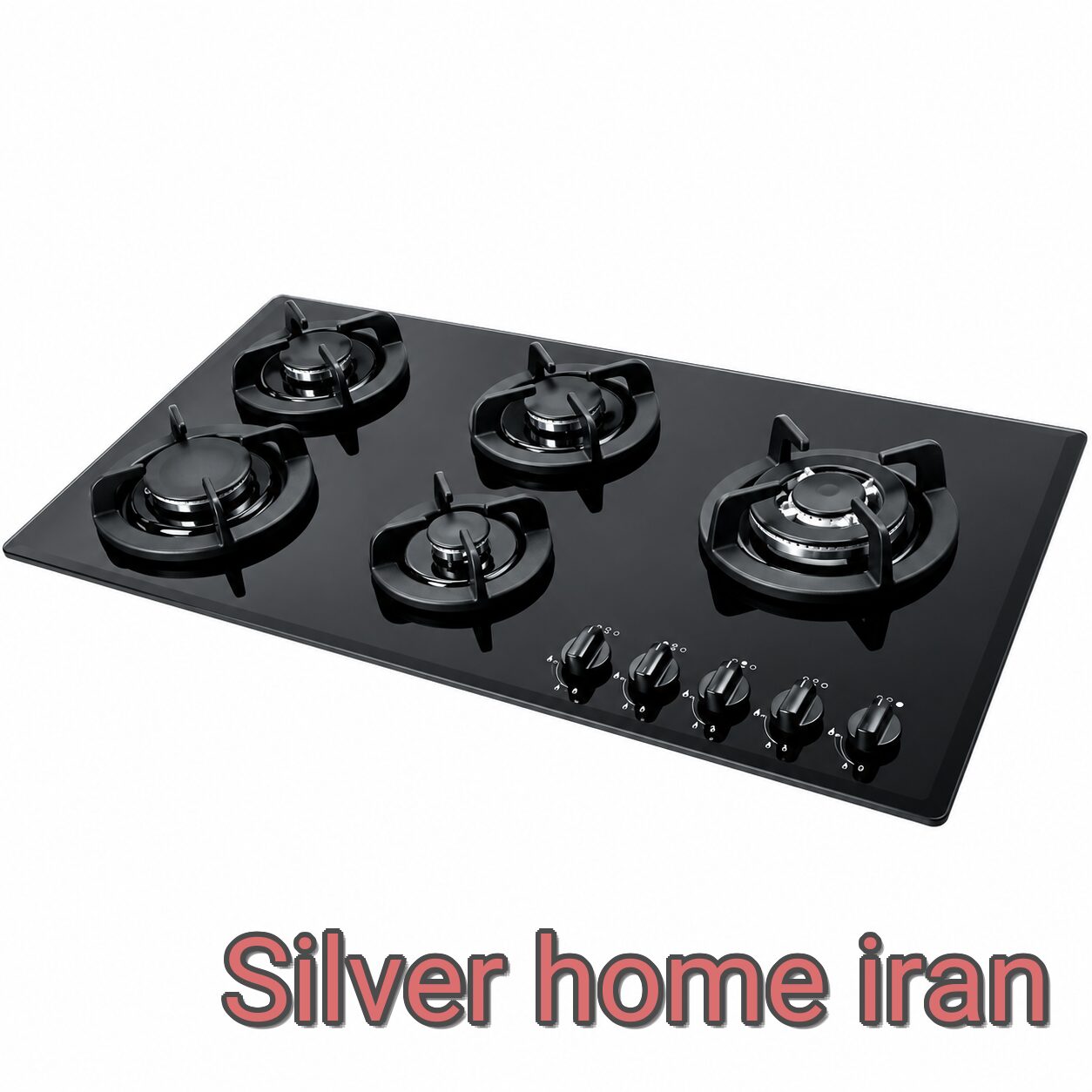 اجاق گاز صفحهای پنج شعله اخوان مدل G35S اجاق گاز اخوان G35S صفحهای پنج شعله