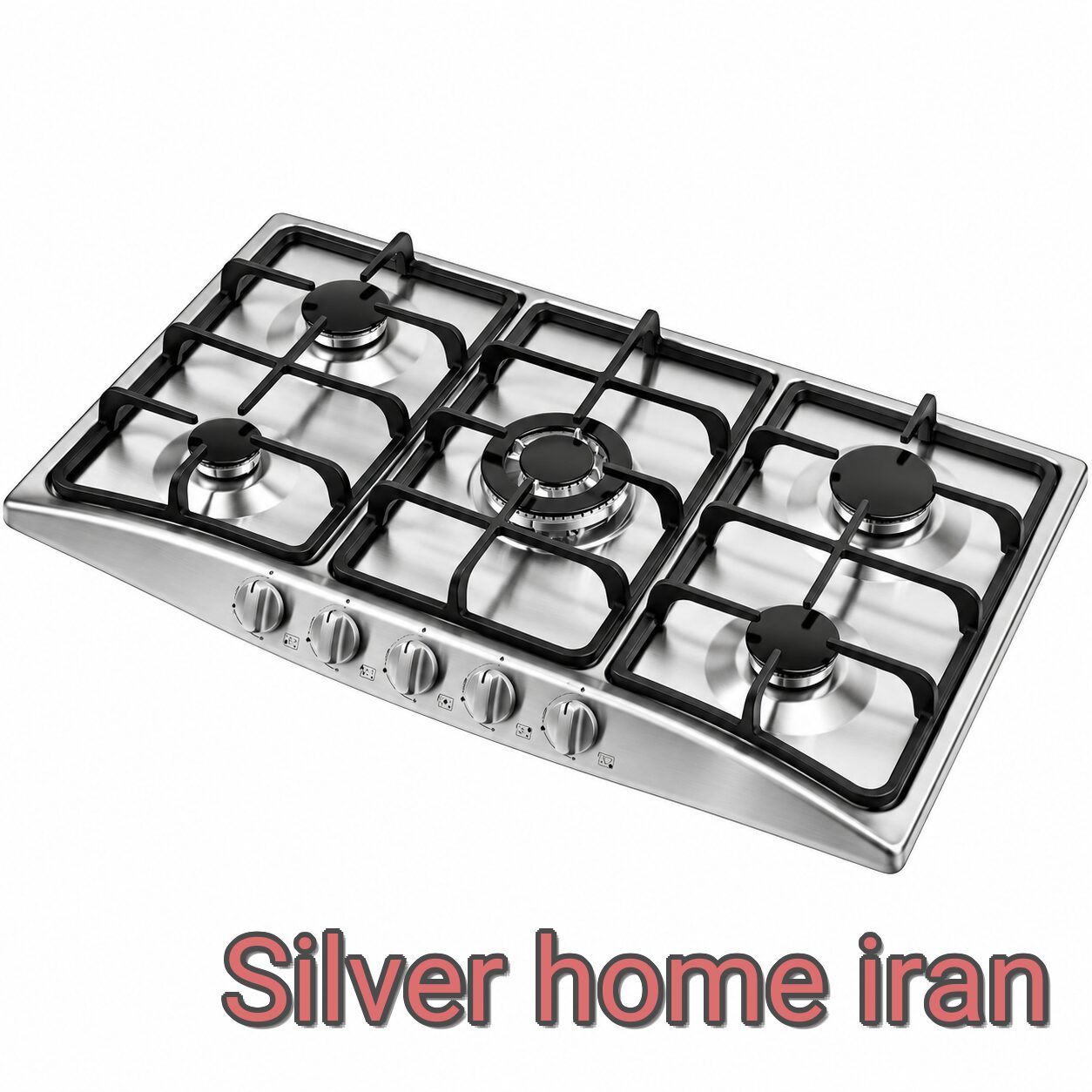 اجاق گاز صفحهای پنج شعله اخوان مدل G13 اجاق گاز اخوان G13 صفحهای پنج شعله