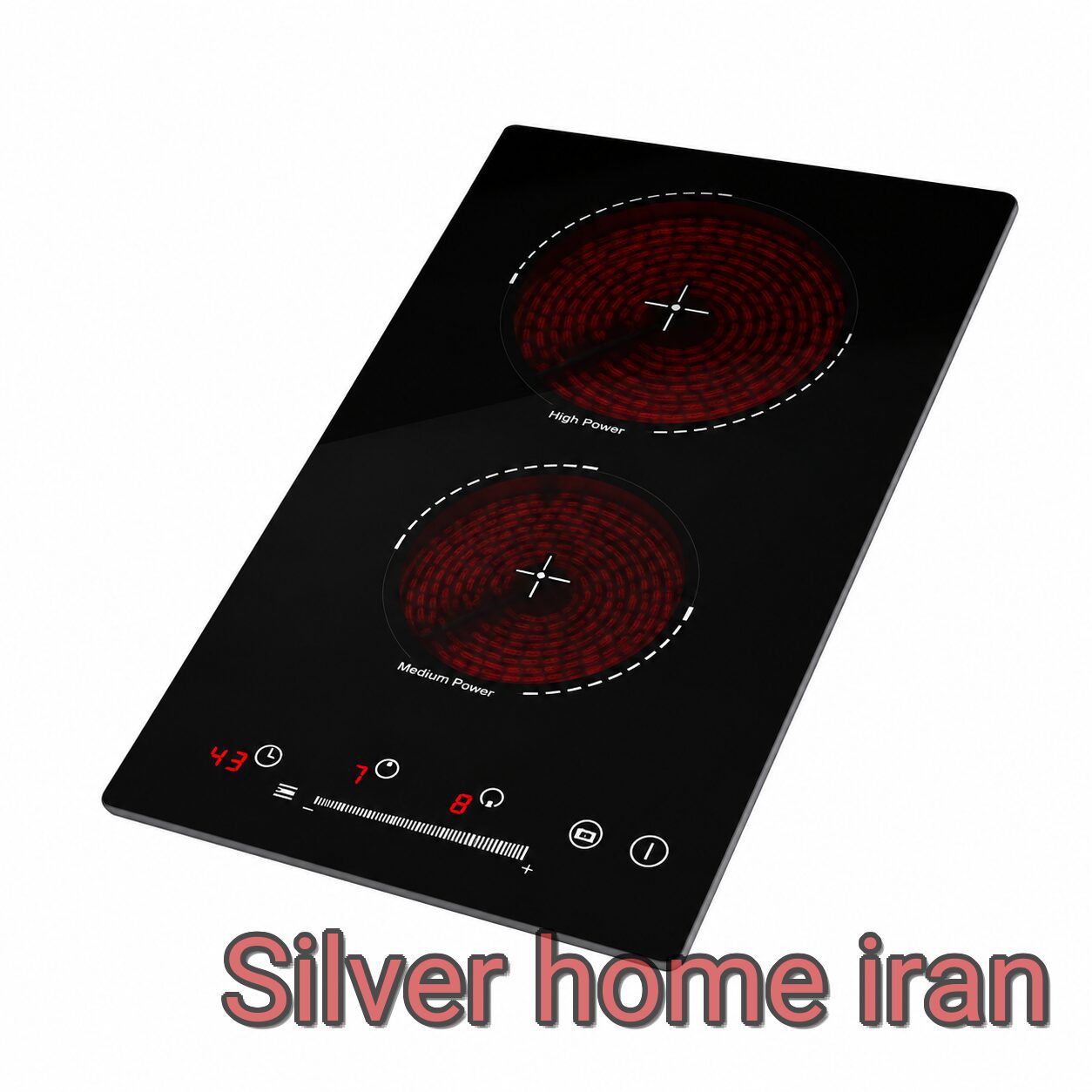 اجاق برقی صفحهای دو شعله اخوان مدل GE2 اجاق برقی اخوان GE2 صفحهای دو شعله