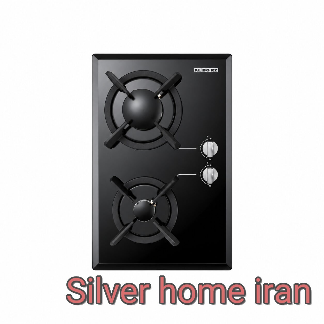 اجاق گاز دو شعله استیل البرز مدل G2302 اجاق گاز استیل البرز G2302 دو شعله