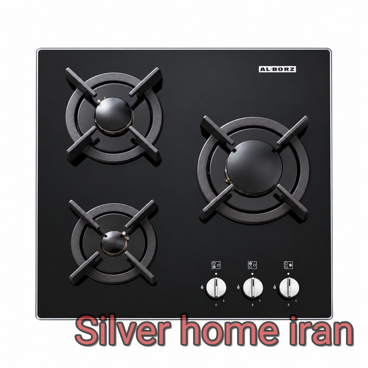 اجاق گاز سه شعله استیل البرز مدل G3501 اجاق گاز استیل البرز G3501 سه شعله