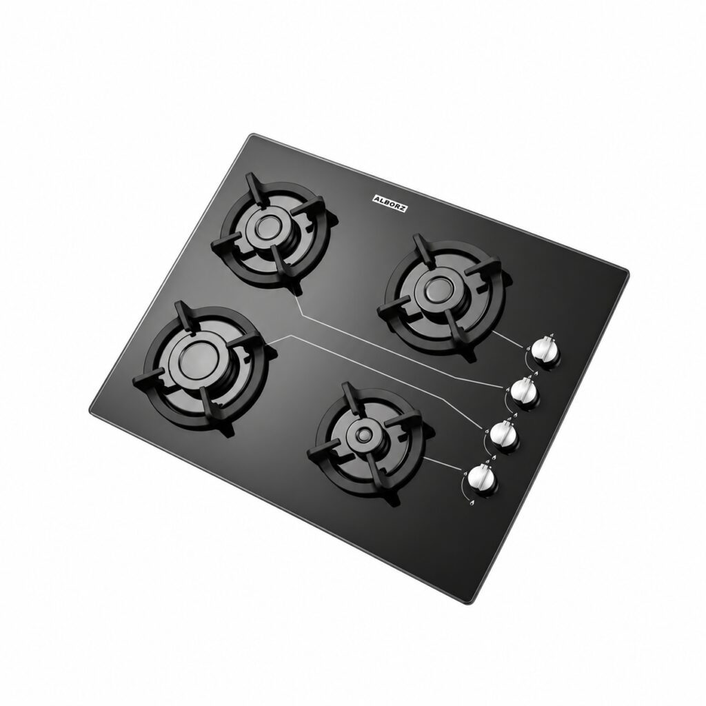 اجاق گاز استیل البرز G4651 چهار شعله