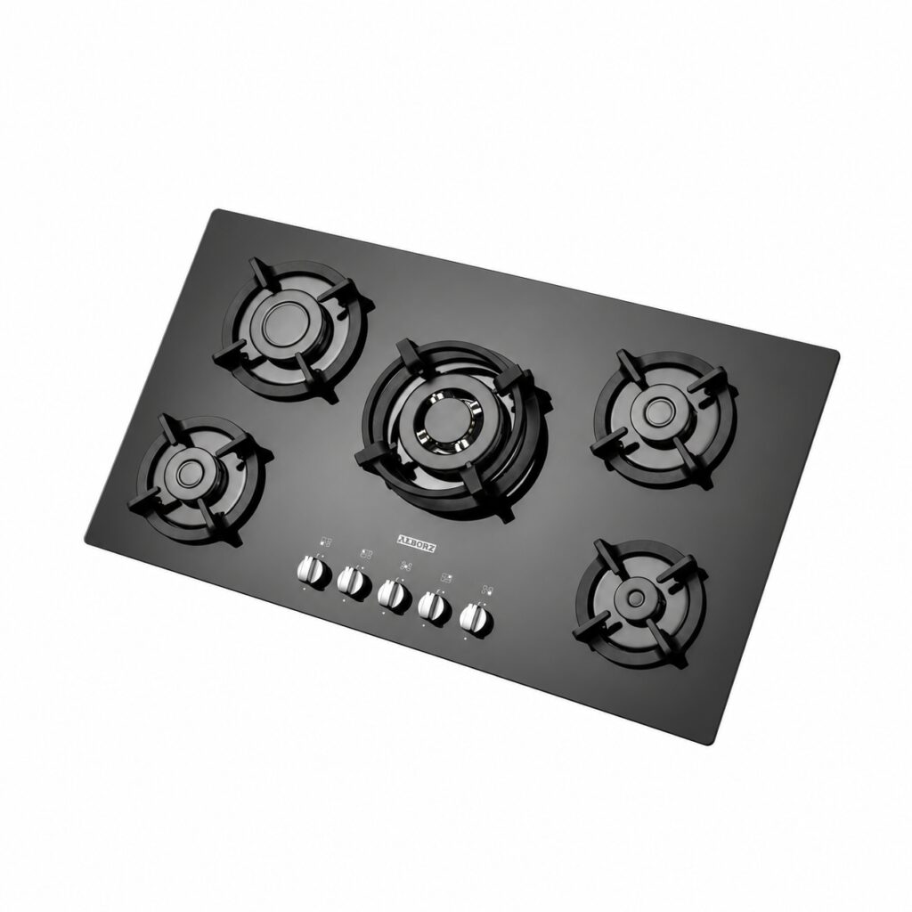 اجاق گاز استیل البرز G5954 پنج شعله