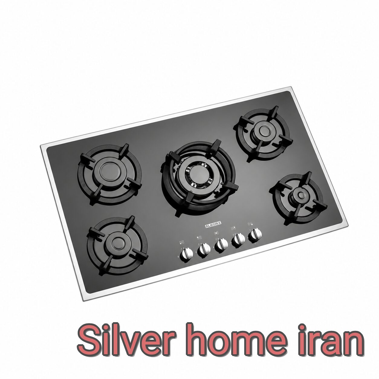 اجاق گاز پنج شعله استیل البرز مدل G5954S اجاق گاز استیل البرز G5954S پنج شعله