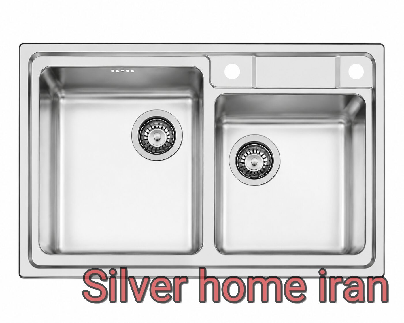 سینک ظرفشویی توکار باکسی اخوان مدل 380 سینک اخوان 380 توکار باکسی