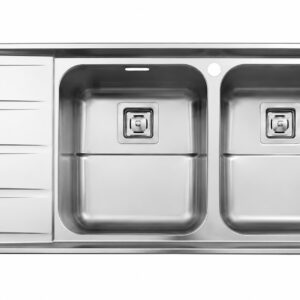 سینک استیل البرز 764/52 توکار فانتزی