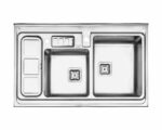 سینک استیل البرز 853/60 روکار فانتزی