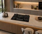 اجاق گاز صفحه‌ای داتیس در آشپزخانه